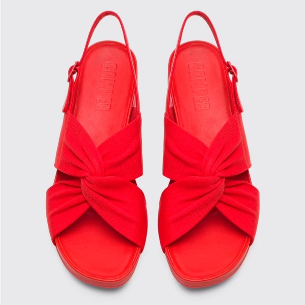 Camper Minikaah cross strap sandals